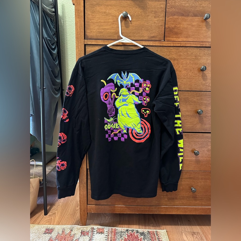 Vans The Nightmare Before Christmas “Oogie Boogie” Long Sleeve Shirt (Medium)